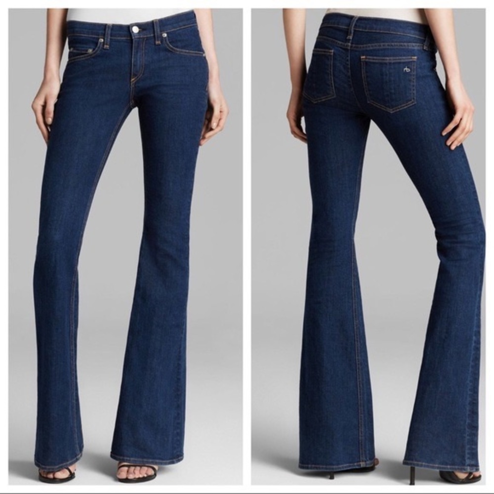 Rag & Bone Elephant Bell dark wash size 29 bell bottom jeans